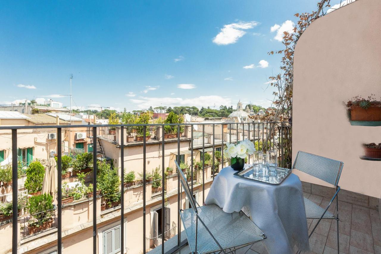 Lovely New Attic, Piazza Del Popolo! โรม ภายนอก รูปภาพ